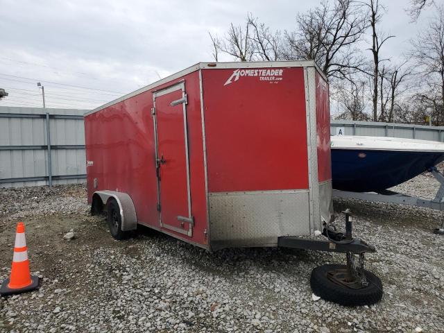 5HABE1627MN089880 - 2021 UTILIMASTER TRAILER RED photo 1