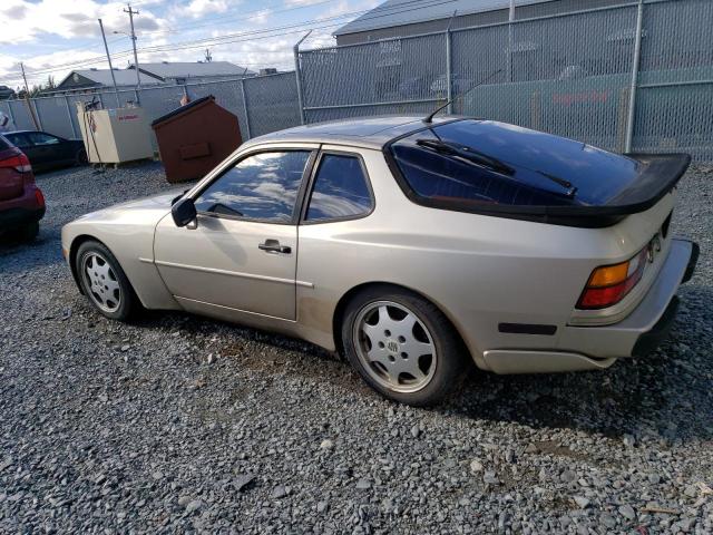 WP0AB294XKN452091 - 1989 PORSCHE 944 S GOLD photo 2