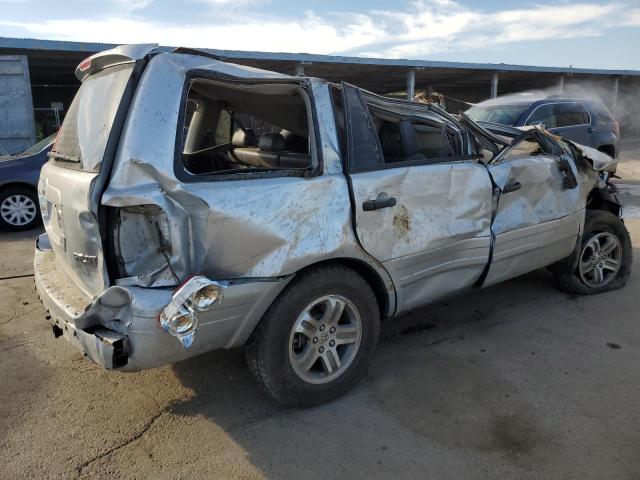 2HKYF18734H610394 - 2004 HONDA PILOT EXL SILVER photo 3