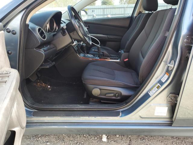 1YVHZ8DH7C5M12814 - 2012 MAZDA 6 I BLUE photo 7