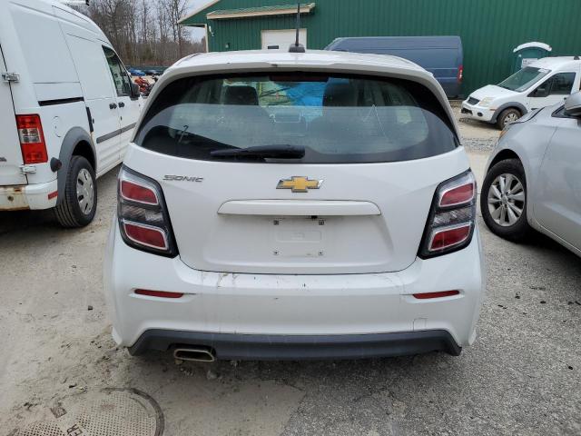 1G1JG6SB8L4104629 - 2020 CHEVROLET SONIC WHITE photo 6