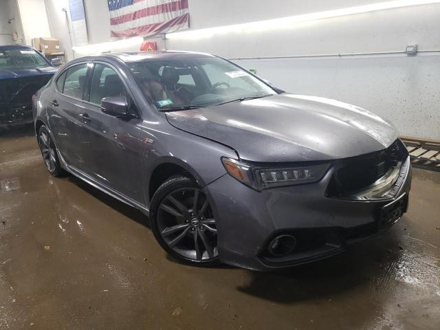 19UUB3F68KA003705 - 2019 ACURA TLX TECHNOLOGY GRAY photo 4