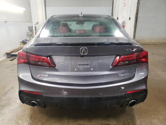 19UUB3F68KA003705 - 2019 ACURA TLX TECHNOLOGY GRAY photo 6