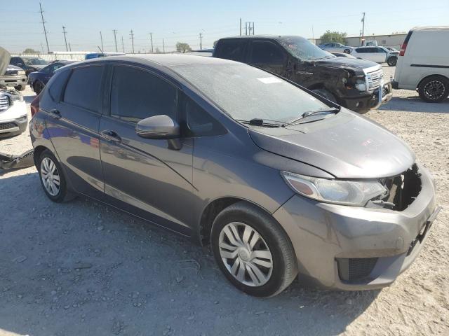 3HGGK5H52FM708246 - 2015 HONDA FIT LX GRAY photo 4