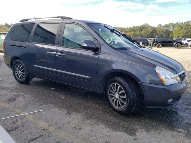 KNDMH4C77C6484647 - 2012 KIA SEDONA EX GRAY photo 4