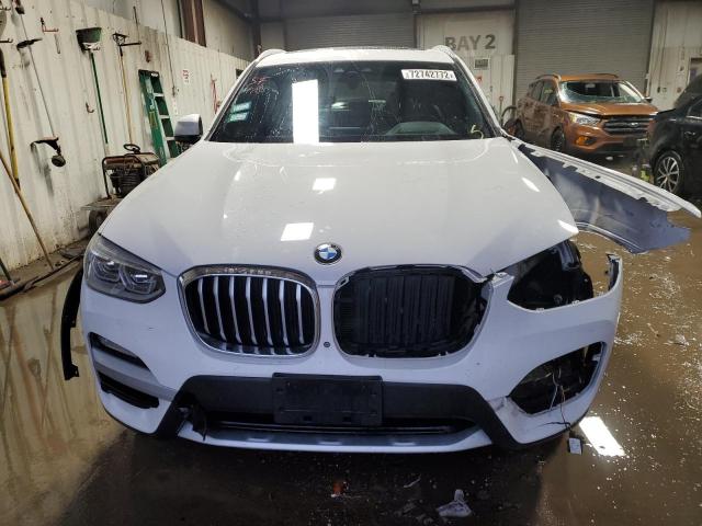 5UXTR9C56JLC73055 - 2018 BMW X3 XDRIVE30I WHITE photo 5