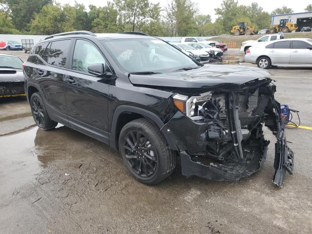 3GKALMEG8PL166714 - 2023 GMC TERRAIN SLE BLACK photo 4