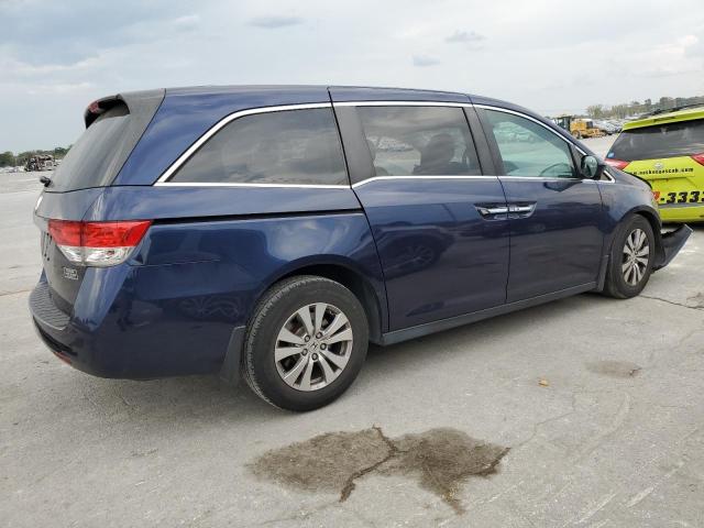 5FNRL5H69GB161611 - 2016 HONDA ODYSSEY EXL BLUE photo 3