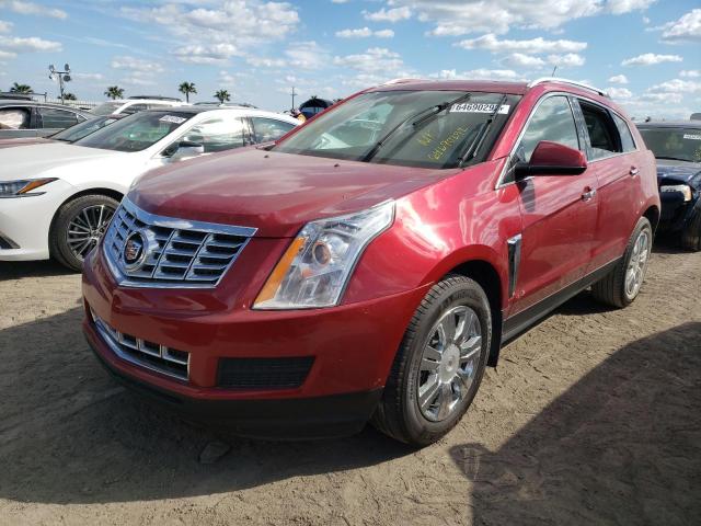 3GYFNEE39FS546772 - 2015 CADILLAC SRX LUXURY COLLECTION RED photo 2