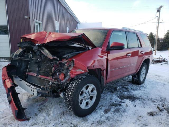 JTEBU5JR2G5326091 - 2016 TOYOTA 4RUNNER SR5/SR5 PREMIUM 红色 照片 1