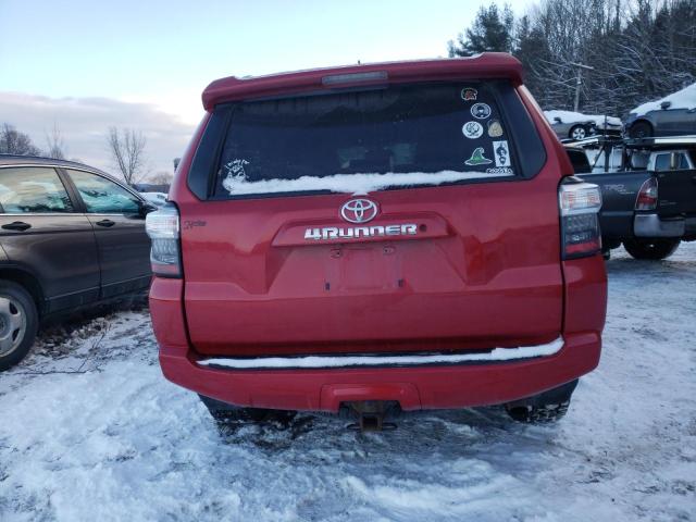 JTEBU5JR2G5326091 - 2016 TOYOTA 4RUNNER SR5/SR5 PREMIUM RED photo 6