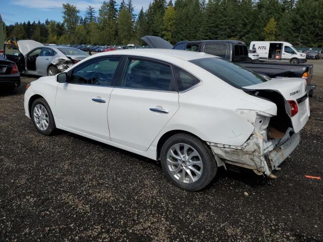 3N1AB7AP2KY378805 - 2019 NISSAN SENTRA S WHITE photo 2