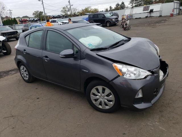 JTDKDTB32E1570041 - 2014 TOYOTA PRIUS C GRAY photo 4