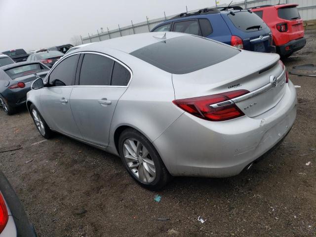 2G4GN5EX2F9298466 - 2015 BUICK REGAL PREMIUM SILVER photo 2