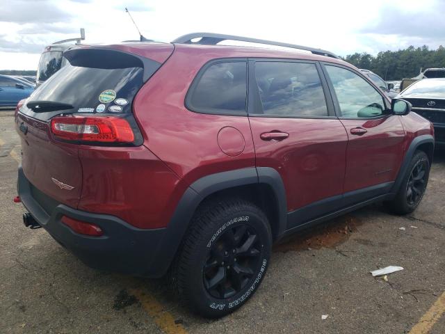1C4PJMBS0FW690890 - 2015 JEEP CHEROKEE TRAILHAWK RED photo 3
