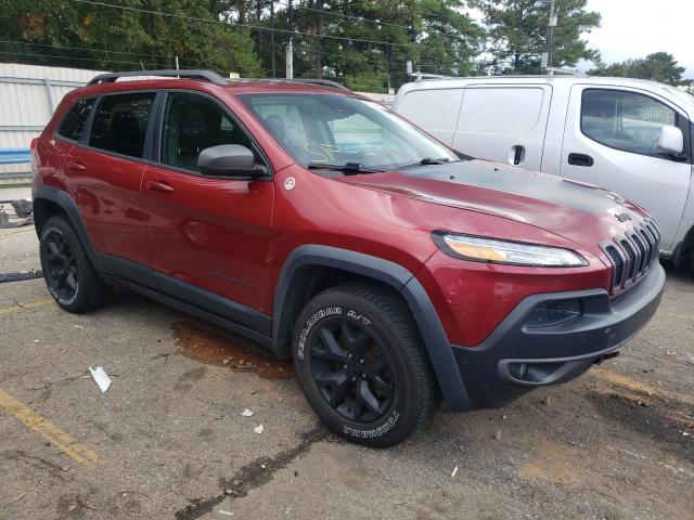 1C4PJMBS0FW690890 - 2015 JEEP CHEROKEE TRAILHAWK RED photo 4