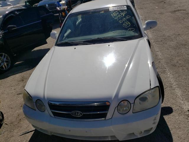 KNAGD126355413192 - 2005 KIA OPTIMA LX WHITE photo 5