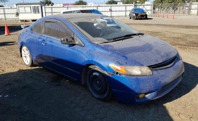 2HGFG21558H703775 - 2008 HONDA CIVIC SI BLUE photo 4