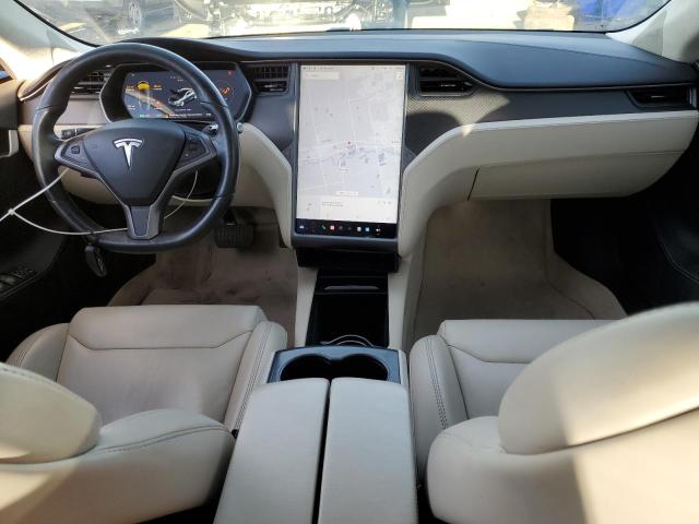 5YJSA1E25JF263318 - 2018 TESLA MODEL S GRAY photo 8