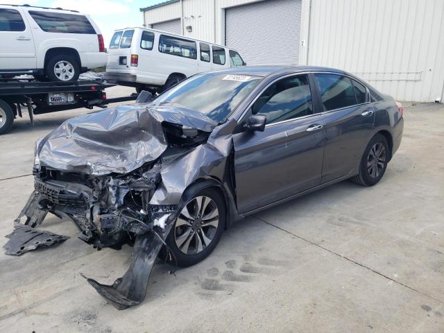 1HGCR2F38DA000846 - 2013 HONDA ACCORD LX SILVER photo 1