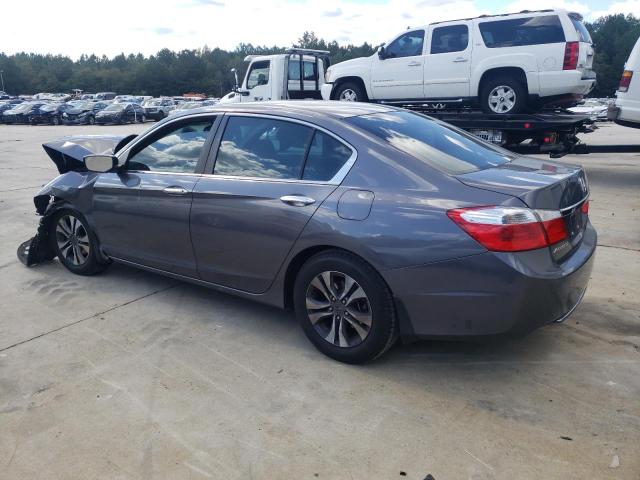 1HGCR2F38DA000846 - 2013 HONDA ACCORD LX SILVER photo 2