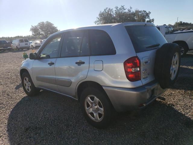 JTEGD20V140034850 - 2004 TOYOTA RAV4 SILVER photo 2