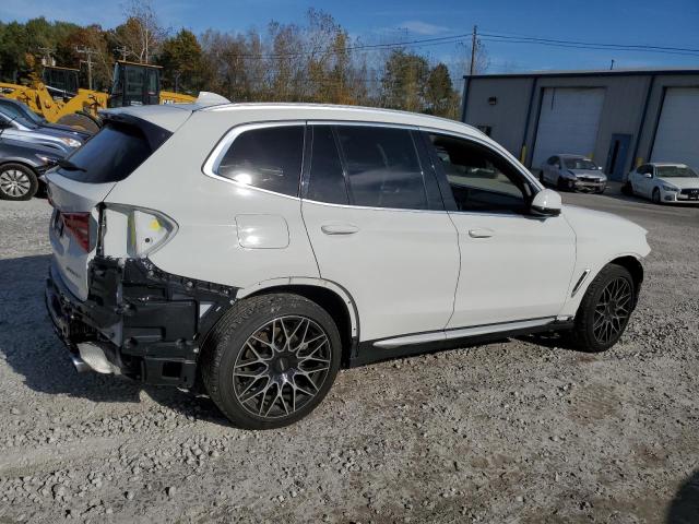 5UXTR7C56KLR43822 - 2019 BMW X3 SDRIVE30I WHITE photo 3