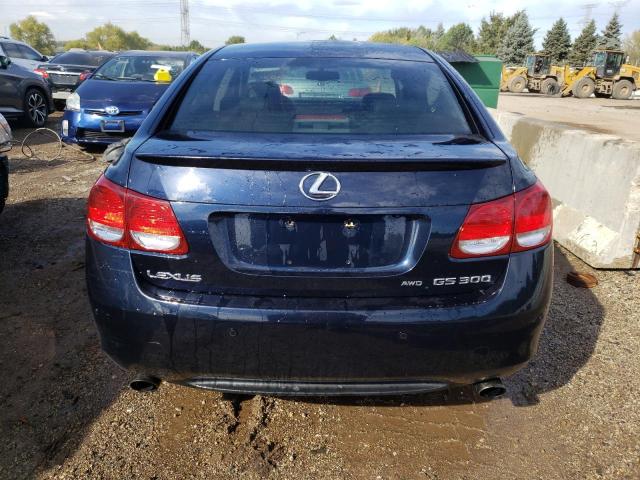 JTHCH96S660014088 - 2006 LEXUS GS 300 BLUE photo 6