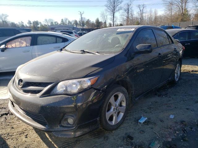 2T1BU4EE5DC108893 - 2013 TOYOTA COROLLA BASE BLACK photo 1