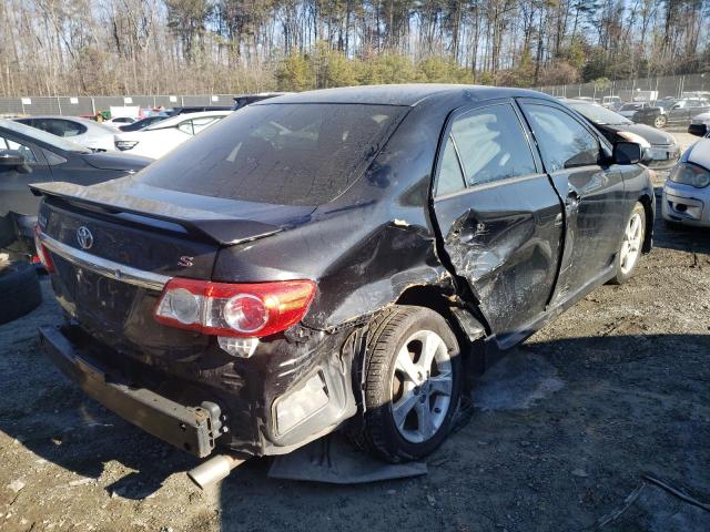 2T1BU4EE5DC108893 - 2013 TOYOTA COROLLA BASE BLACK photo 3