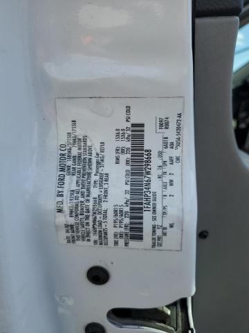 1FAHP34N67W298668 - 2007 FORD FOCUS ZX4 WHITE photo 12