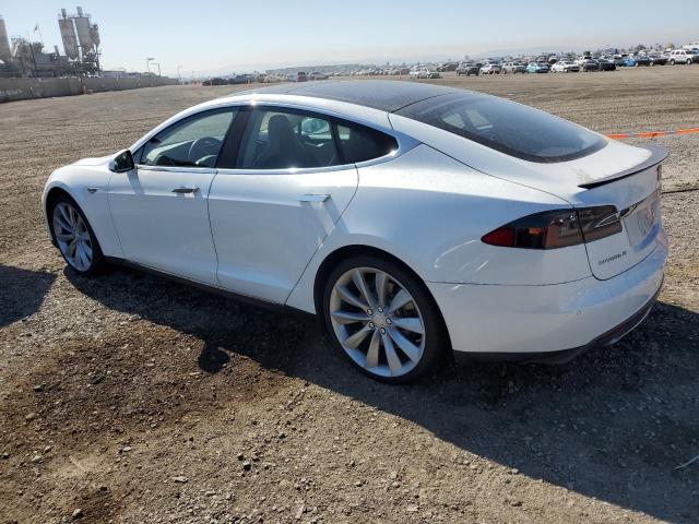 5YJSA1CP0DFP25304 - 2013 TESLA MODEL S Սպիտակ լուսանկար 2