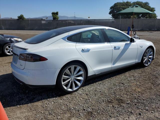 5YJSA1CP0DFP25304 - 2013 TESLA MODEL S Սպիտակ լուսանկար 3