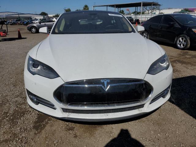 5YJSA1CP0DFP25304 - 2013 TESLA MODEL S Սպիտակ լուսանկար 5