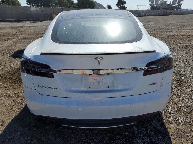 5YJSA1CP0DFP25304 - 2013 TESLA MODEL S Սպիտակ լուսանկար 6