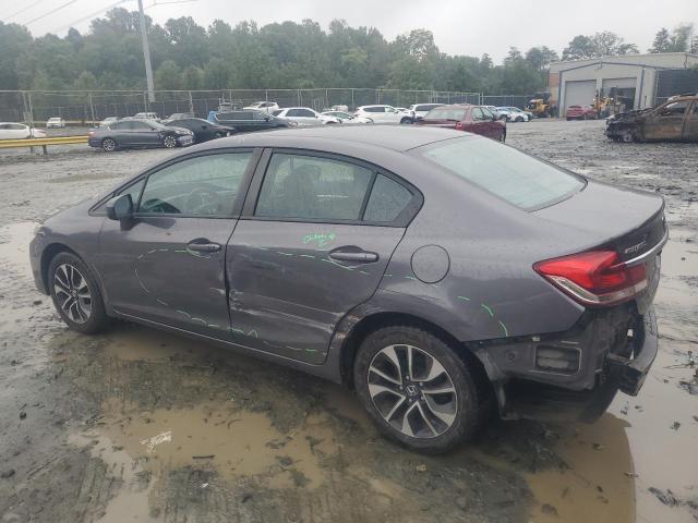 19XFB2F85FE015476 - 2015 HONDA CIVIC EX GRAY photo 2