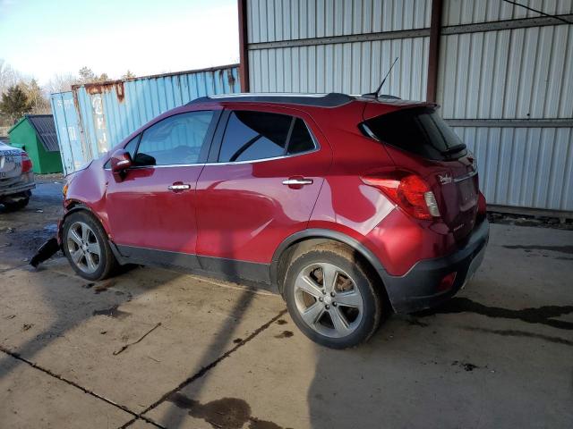 KL4CJASB3EB781875 - 2014 BUICK ENCORE BURGUNDY photo 2