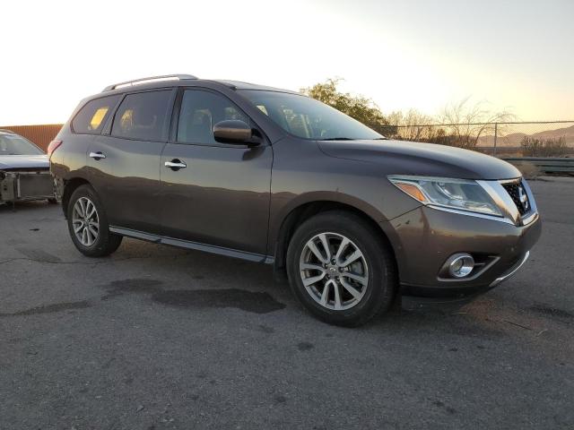 5N1AR2MN6FC713855 - 2015 NISSAN PATHFINDER S GRAY photo 4