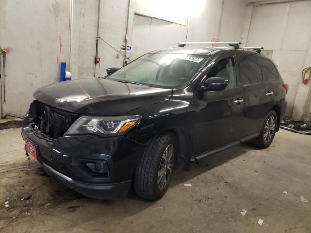 5N1DR2MM9HC622408 - 2017 NISSAN PATHFINDER S BLACK photo 1