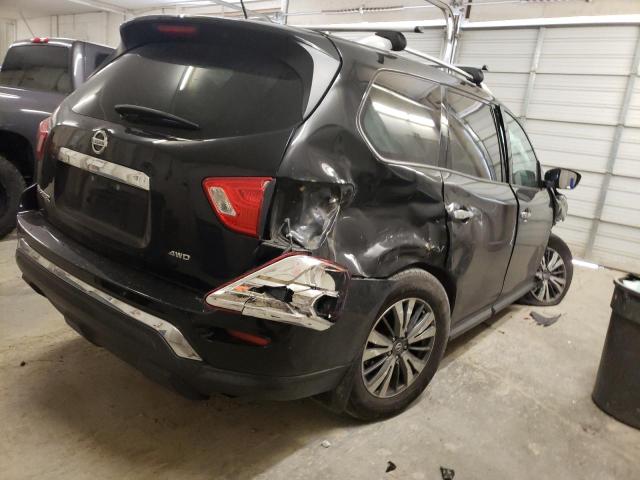 5N1DR2MM9HC622408 - 2017 NISSAN PATHFINDER S BLACK photo 3