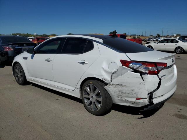 5XXGR4A69DG209093 - 2013 KIA OPTIMA SX WHITE photo 2