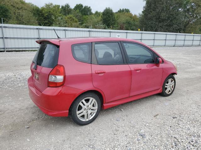 JHMGD38687S043074 - 2007 HONDA FIT S 红色 照片 3