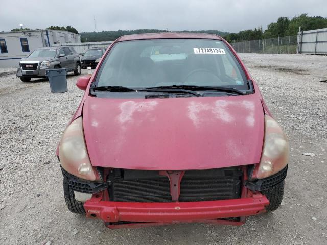 JHMGD38687S043074 - 2007 HONDA FIT S RED photo 5