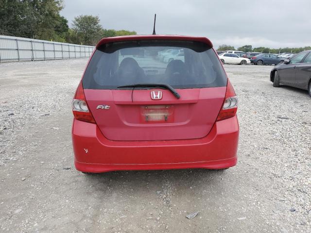JHMGD38687S043074 - 2007 HONDA FIT S 红色 照片 6