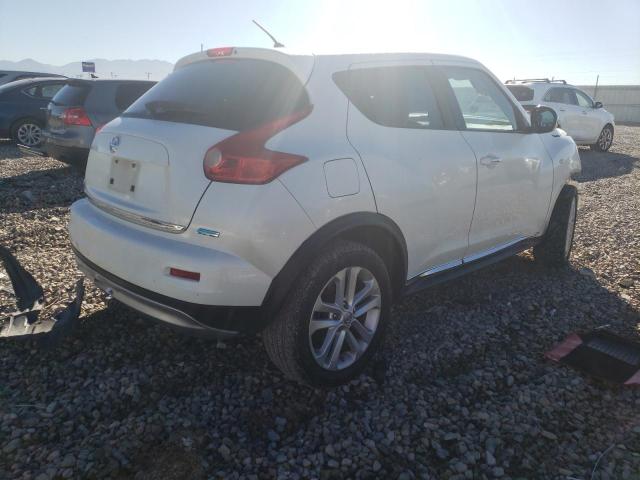 JN8AF5MR9ET450474 - 2014 NISSAN JUKE S WHITE photo 3