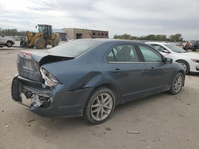 3FAHP0JA2CR211328 - 2012 FORD FUSION SEL SILVER photo 3