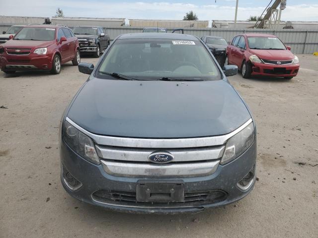 3FAHP0JA2CR211328 - 2012 FORD FUSION SEL SILVER photo 5