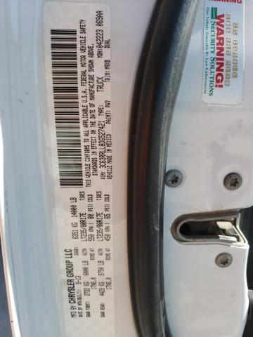 3C63RRLL8DG527421 - 2013 RAM 3500 SLT WHITE photo 13