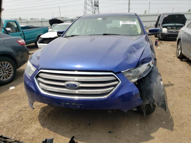 1FAHP2E83DG109371 - 2013 FORD TAURUS SEL BLUE photo 5