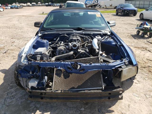 1ZVHT84N585146632 - 2008 FORD MUSTANG BLUE photo 5